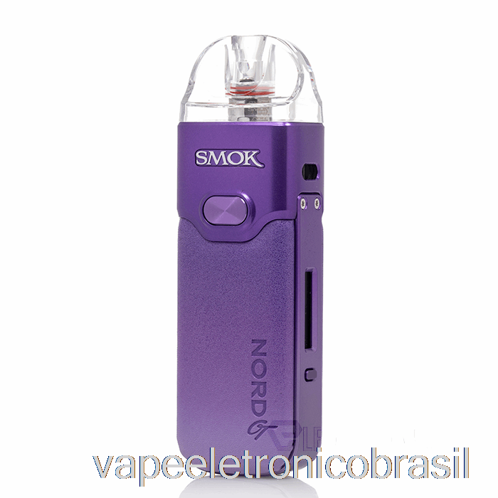 Vape Vaporesso Smok Nord Gt 80w Pod System Roxo Gradiente Couro